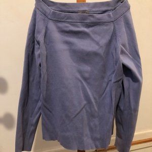 Lavender Ann Taylor Long Sleeve Shirt (Large)